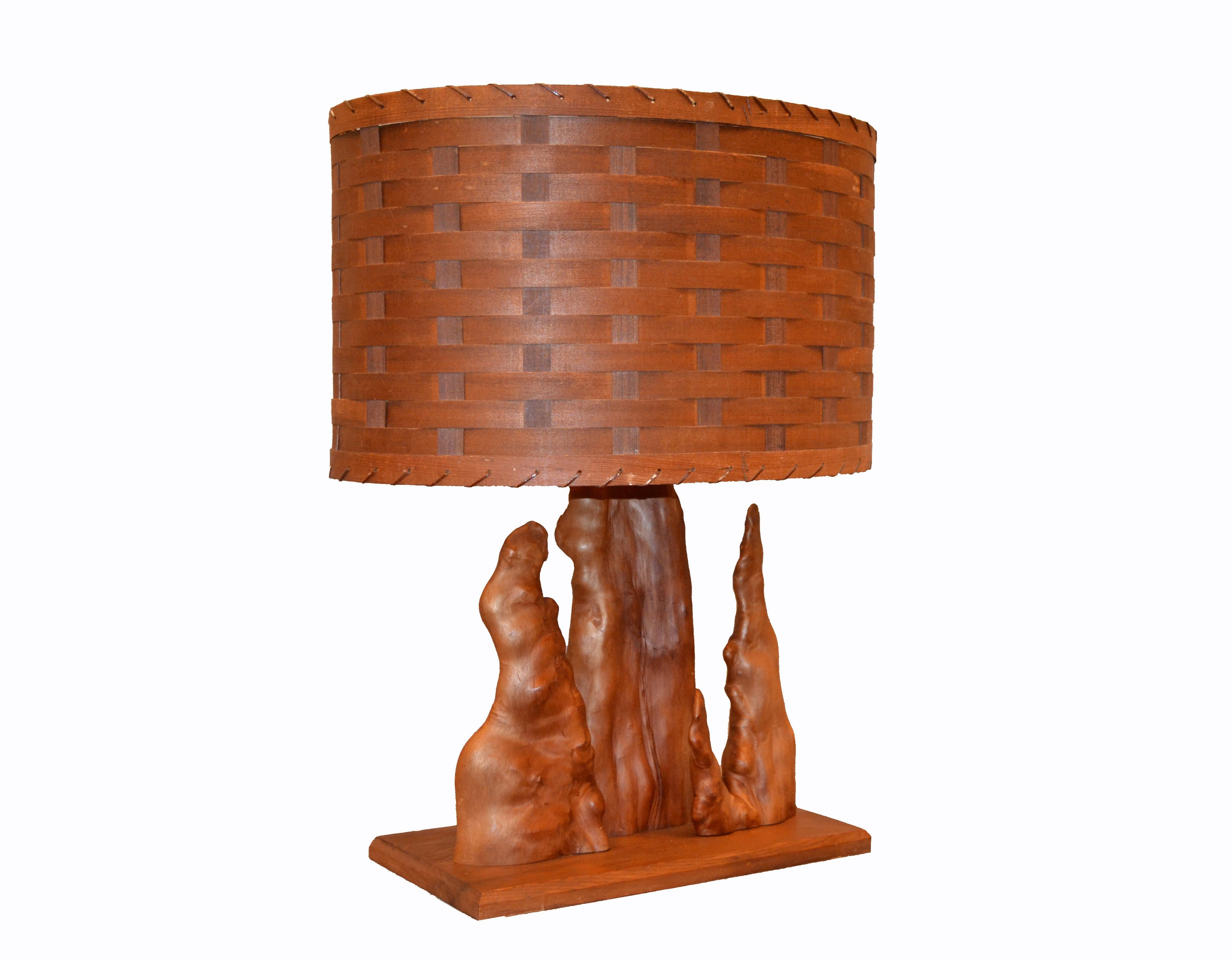 driftwood lamp base