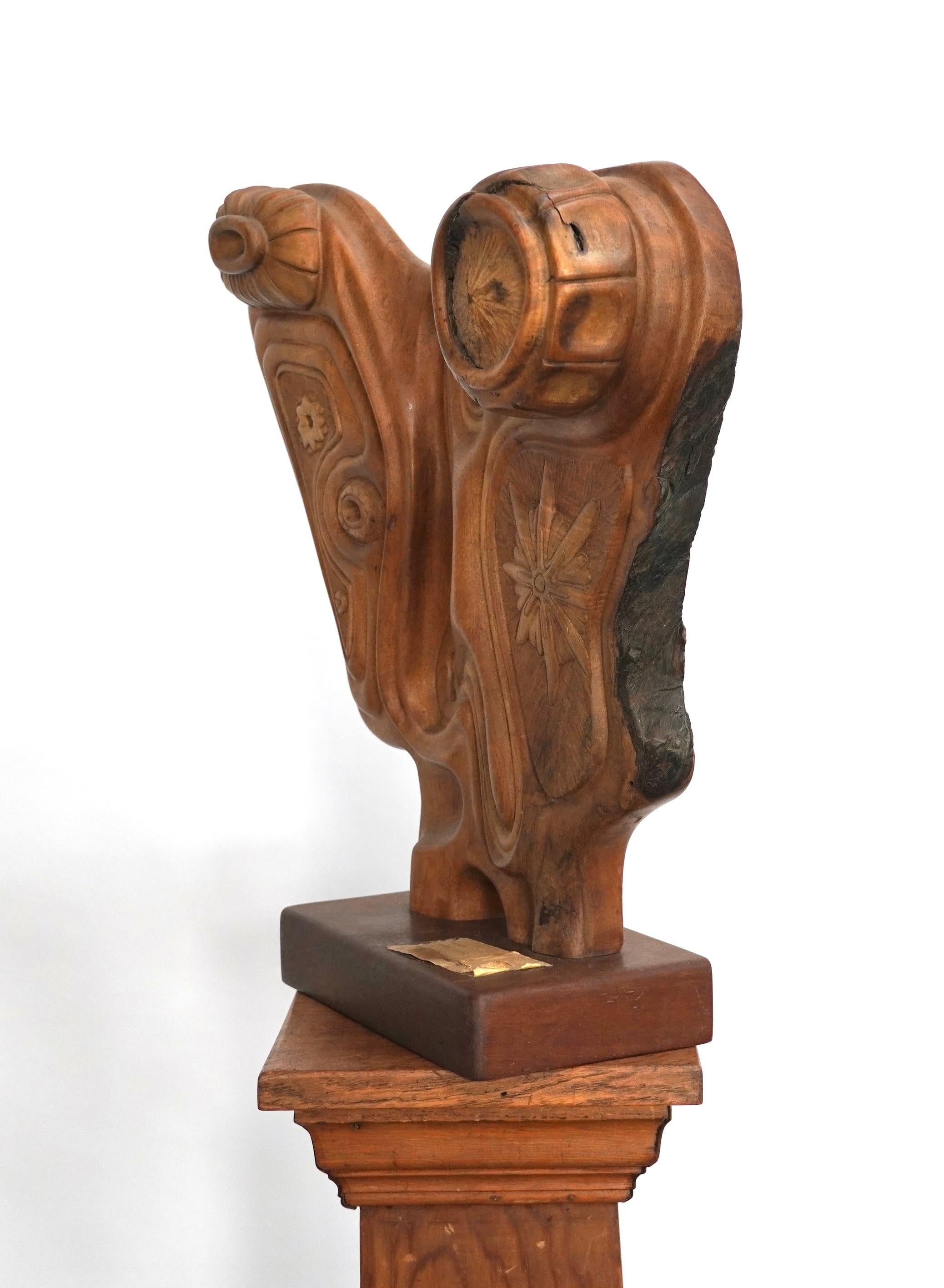 Late 20th Century Organic Modern Sculpture by California Artist Trent Williams circa 1970s For Sale
