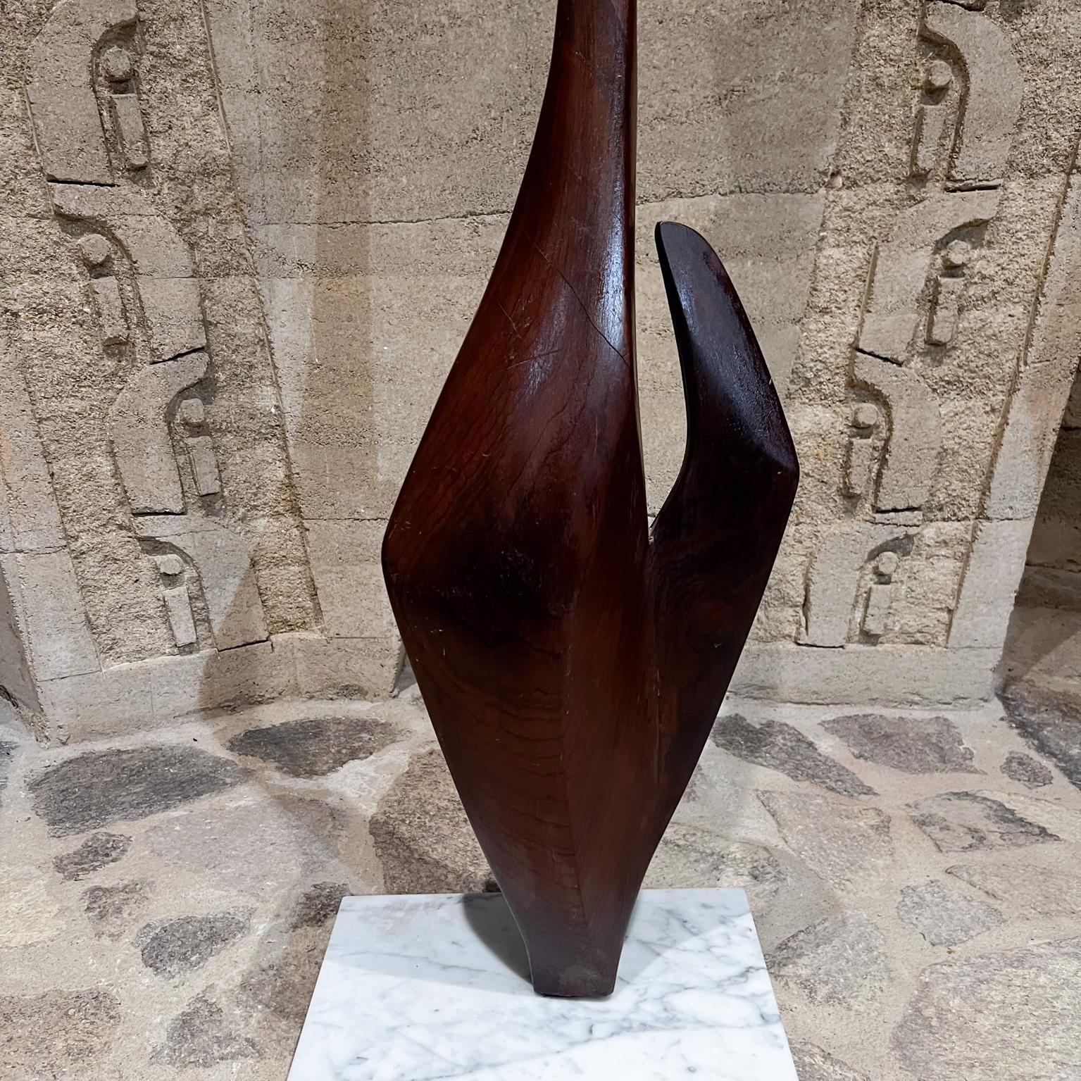 American 1960s Free Form Sculpture Walnut Wood George Nakashima Era For Sale