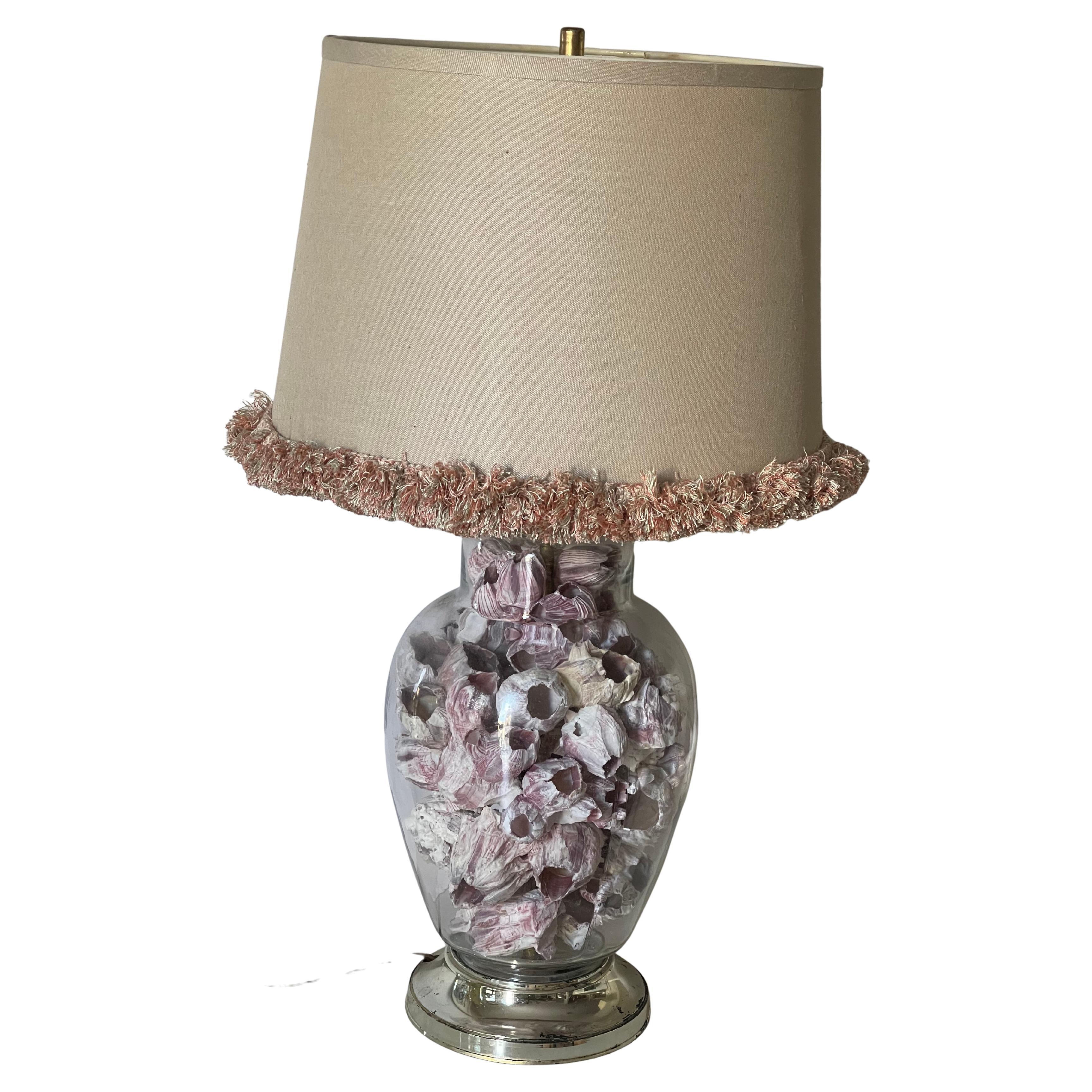 Organic Modern Sea Shells Barnacle Ginger JAR  Lampe