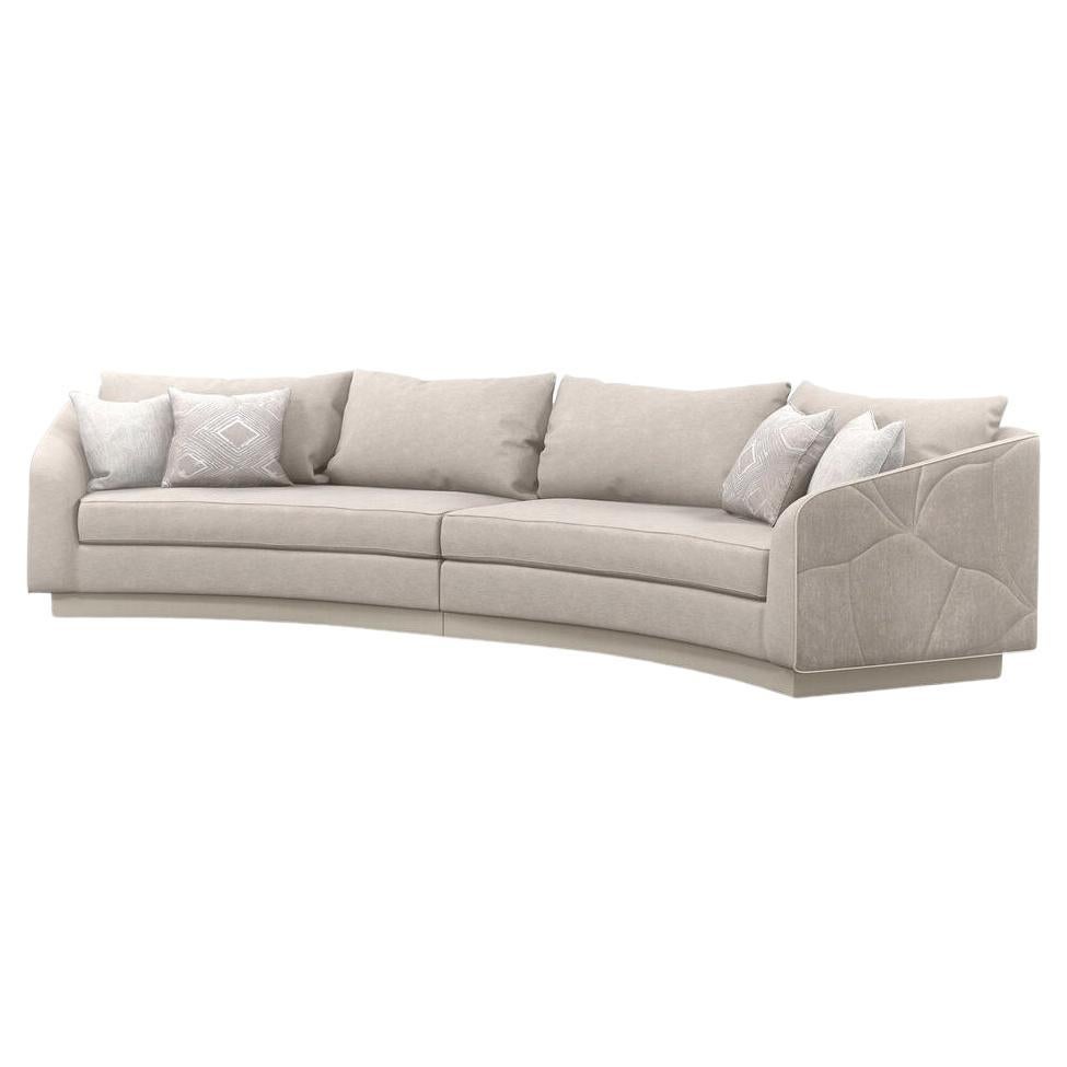 Organic Modern Sectional Sofa For Sale