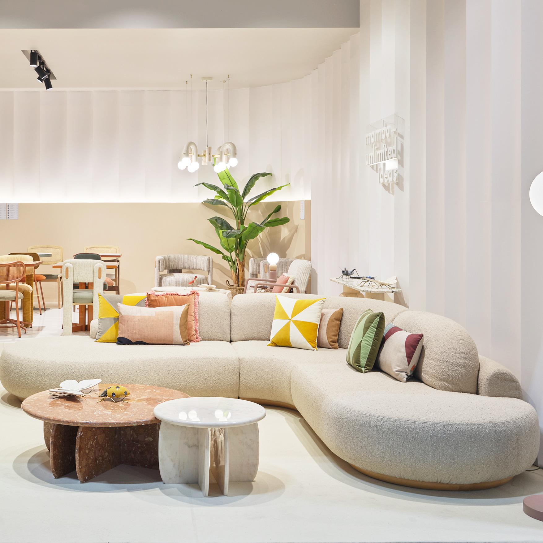 Mesa Auxiliar Moderna Ecológica Catus en Terrazo Encarnado Siglo XXI y contemporáneo en venta