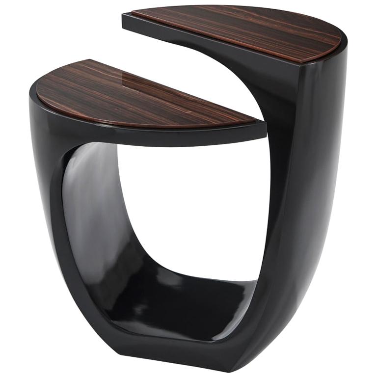 Organic Modern Side Table For Sale