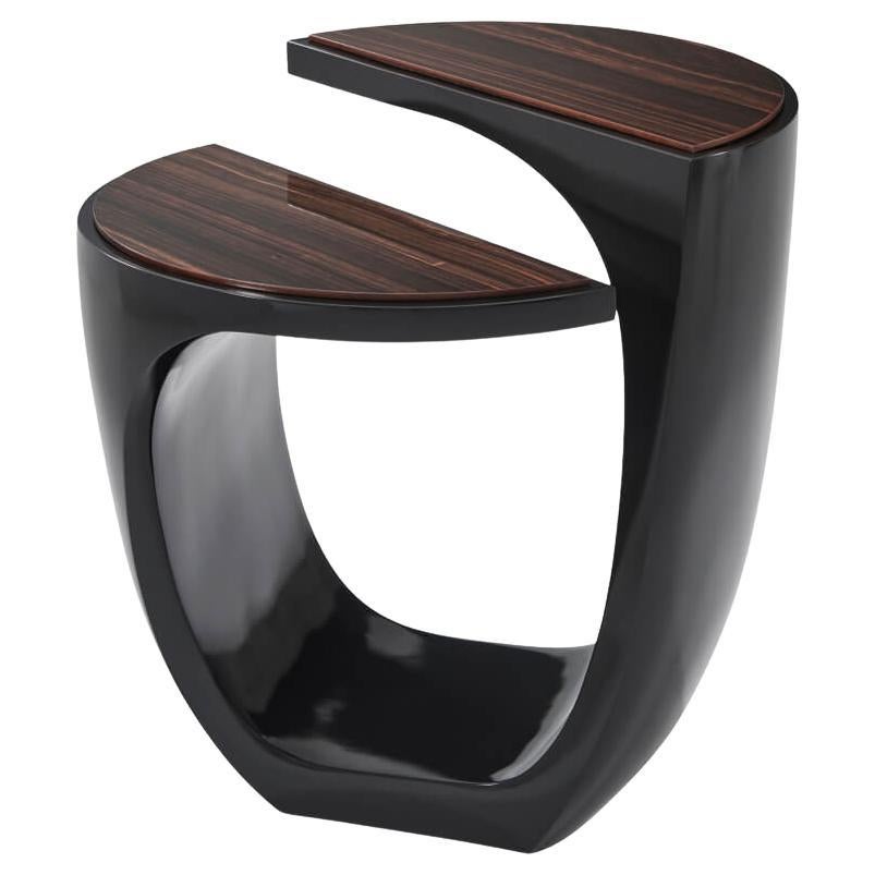 Organic Modern Side Table For Sale