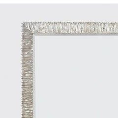 Organic Modern Silver Gilt Mirror