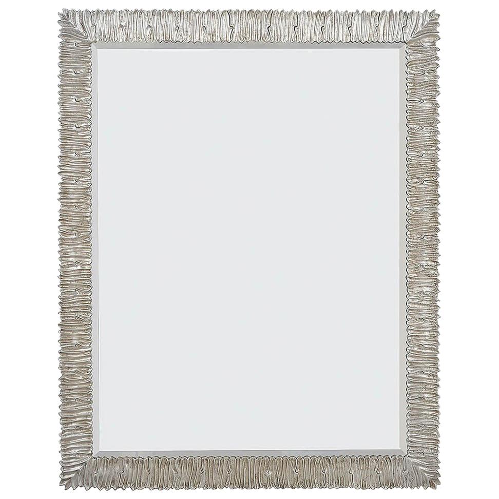Organic Modern Silver Gilt Mirror For Sale