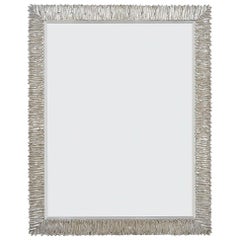 Organic Modern Silver Gilt Mirror