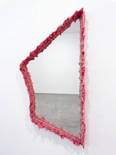 Specchio "Splash" in stile moderno e organico di Alexey Krupinin, realizzato a mano, USA