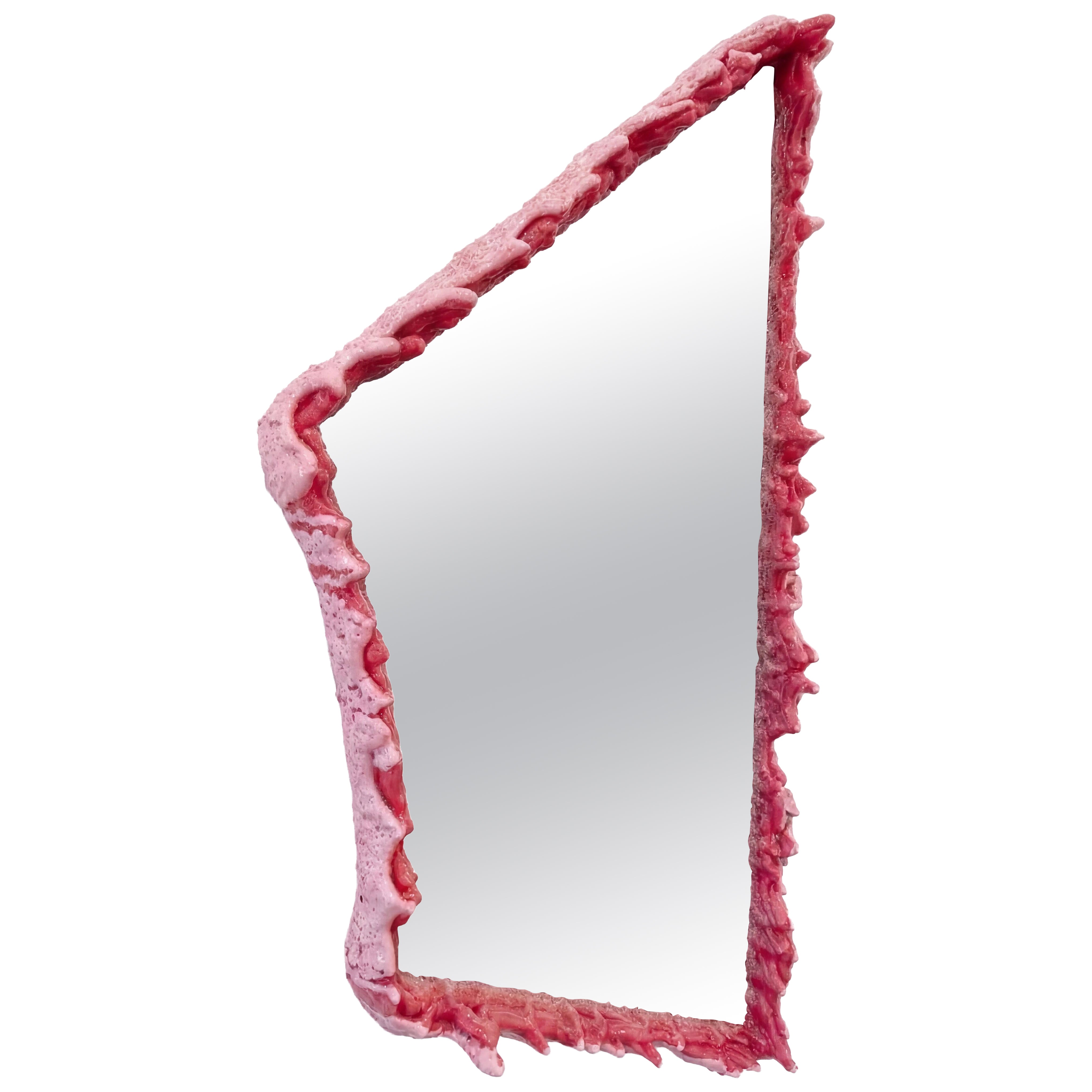 Miroir « Organic Modern Splash » d'Alexey Krupinin, fabriqué à la main aux États-Unis
