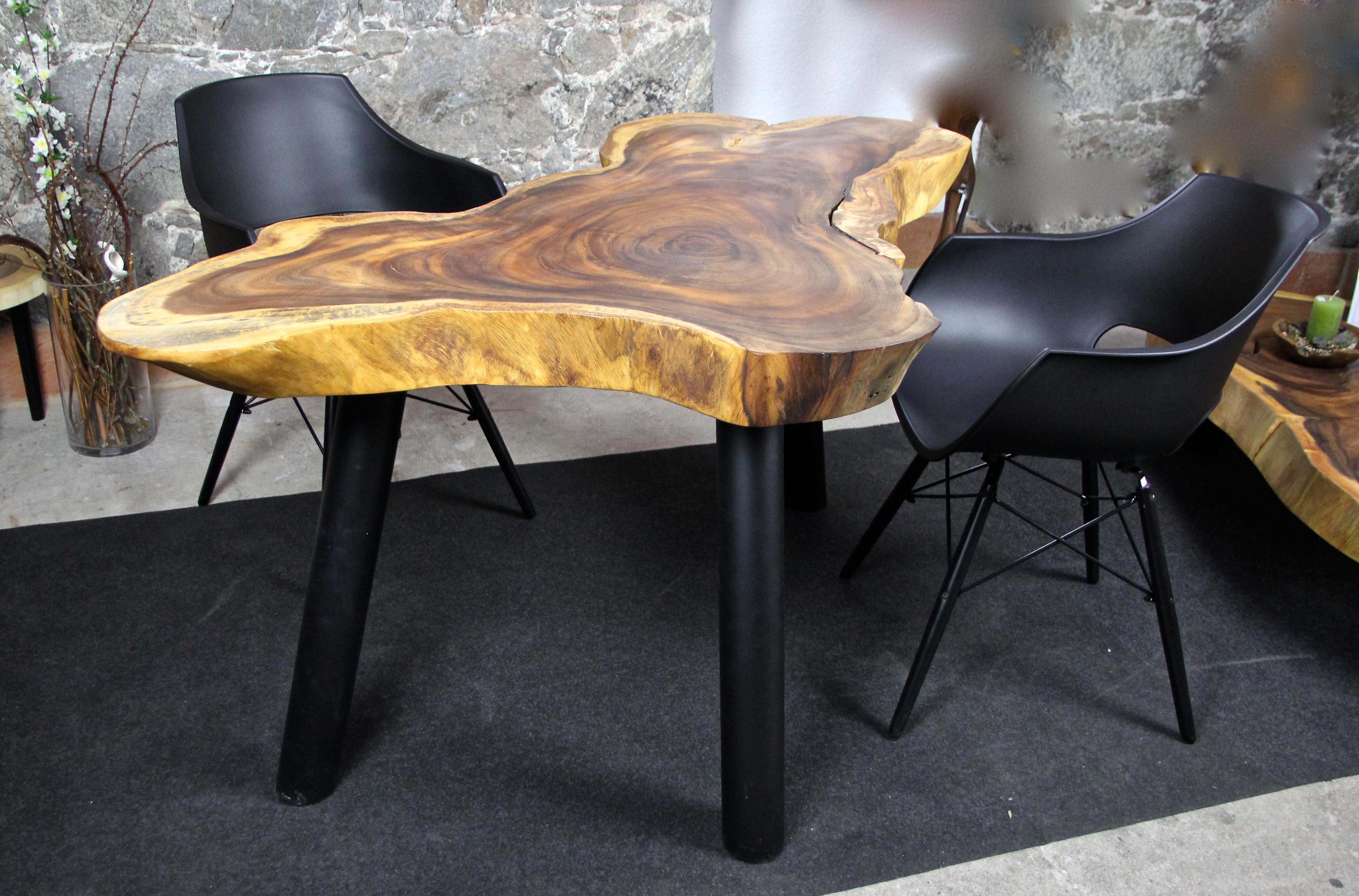 Organic Modern Suar Wood Dining Table or Side Table, 2020 In New Condition In Lichtenberg, AT