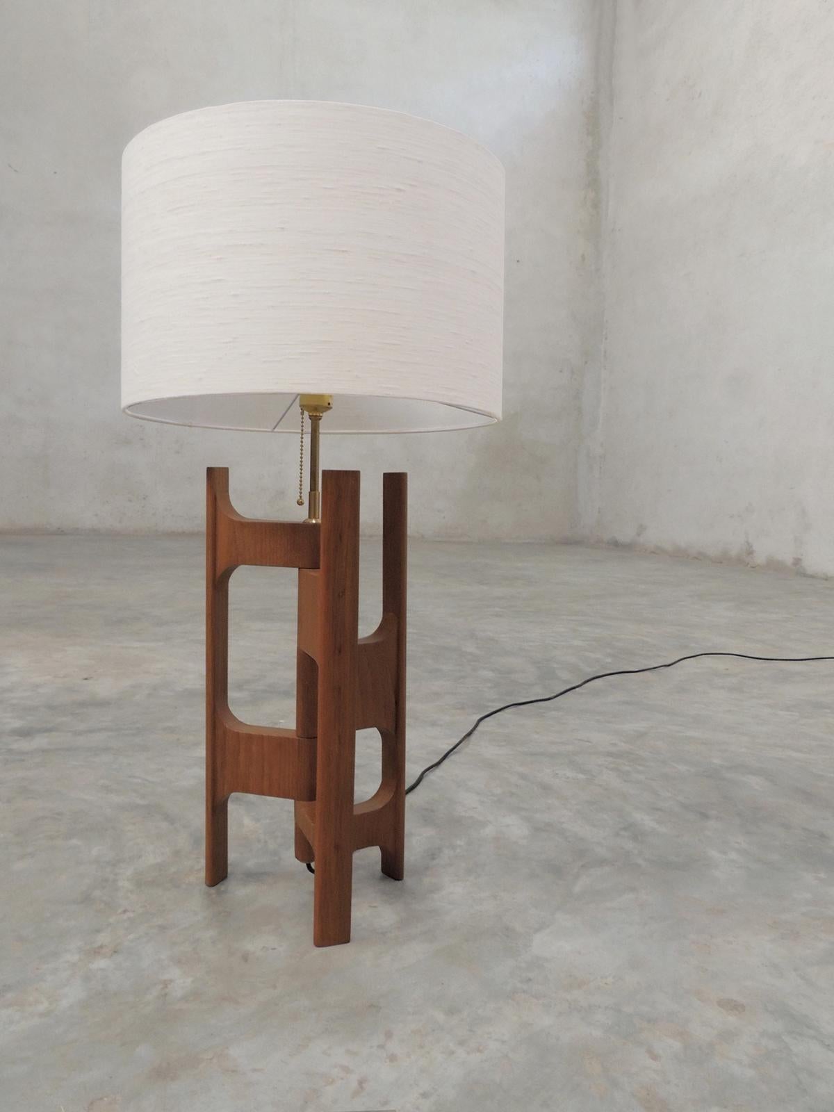 Asiatique Lampe de table organique moderne en vente