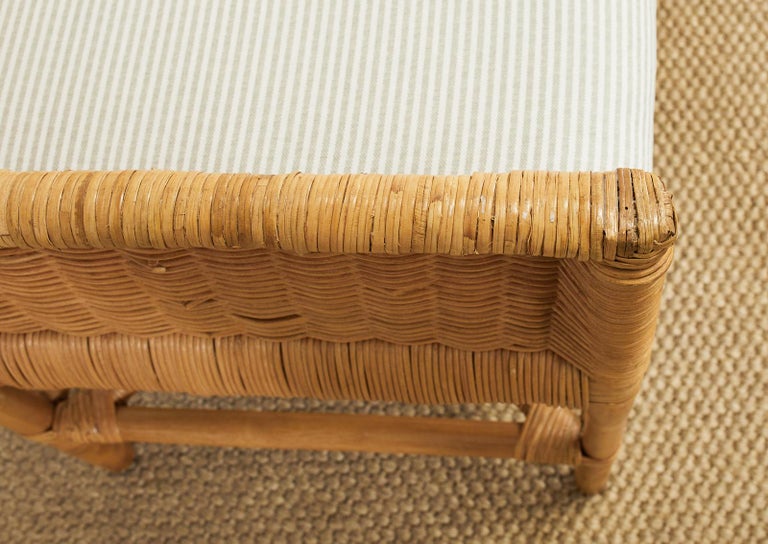 tommy hilfiger bench rattan