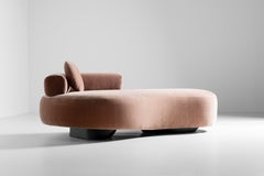 Organic Modern Twins Day Bed, Oak, DEDAR Mohair, Handmade Portugal by Greenapple