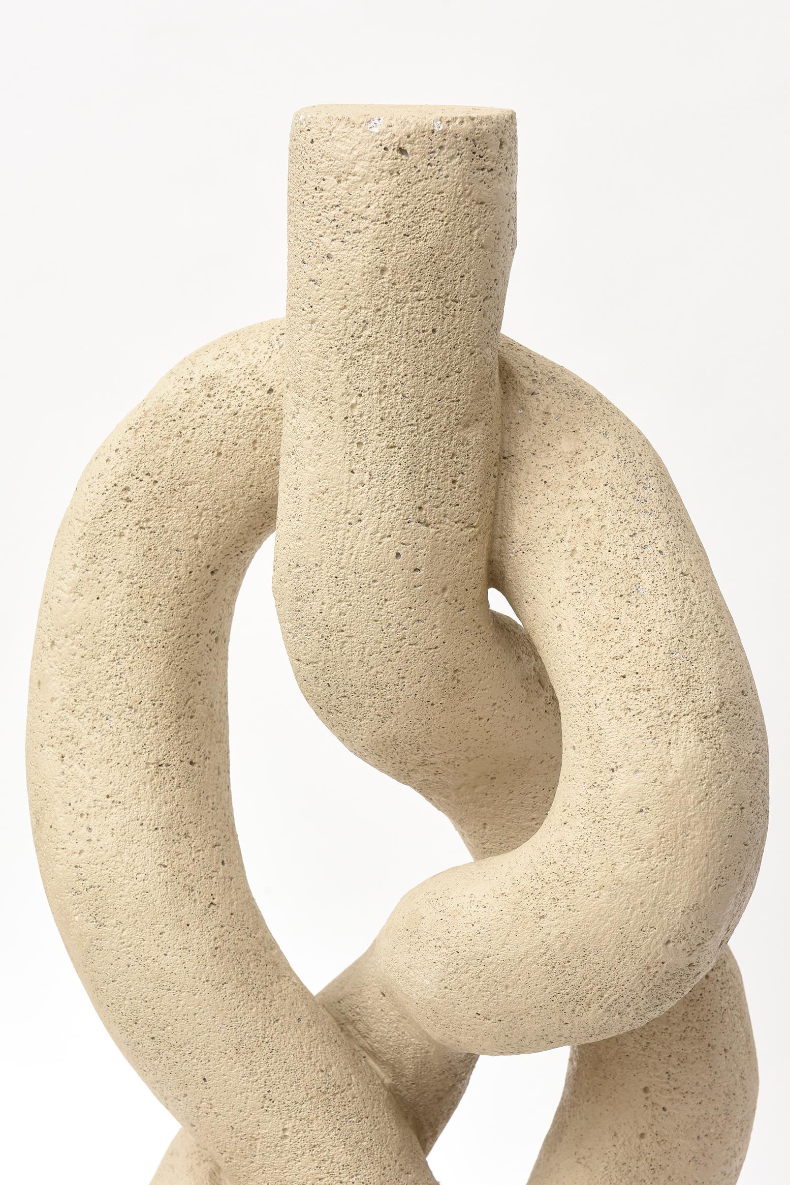Late 20th Century Organic Modern Twisted Intertwined Composition Sculpture