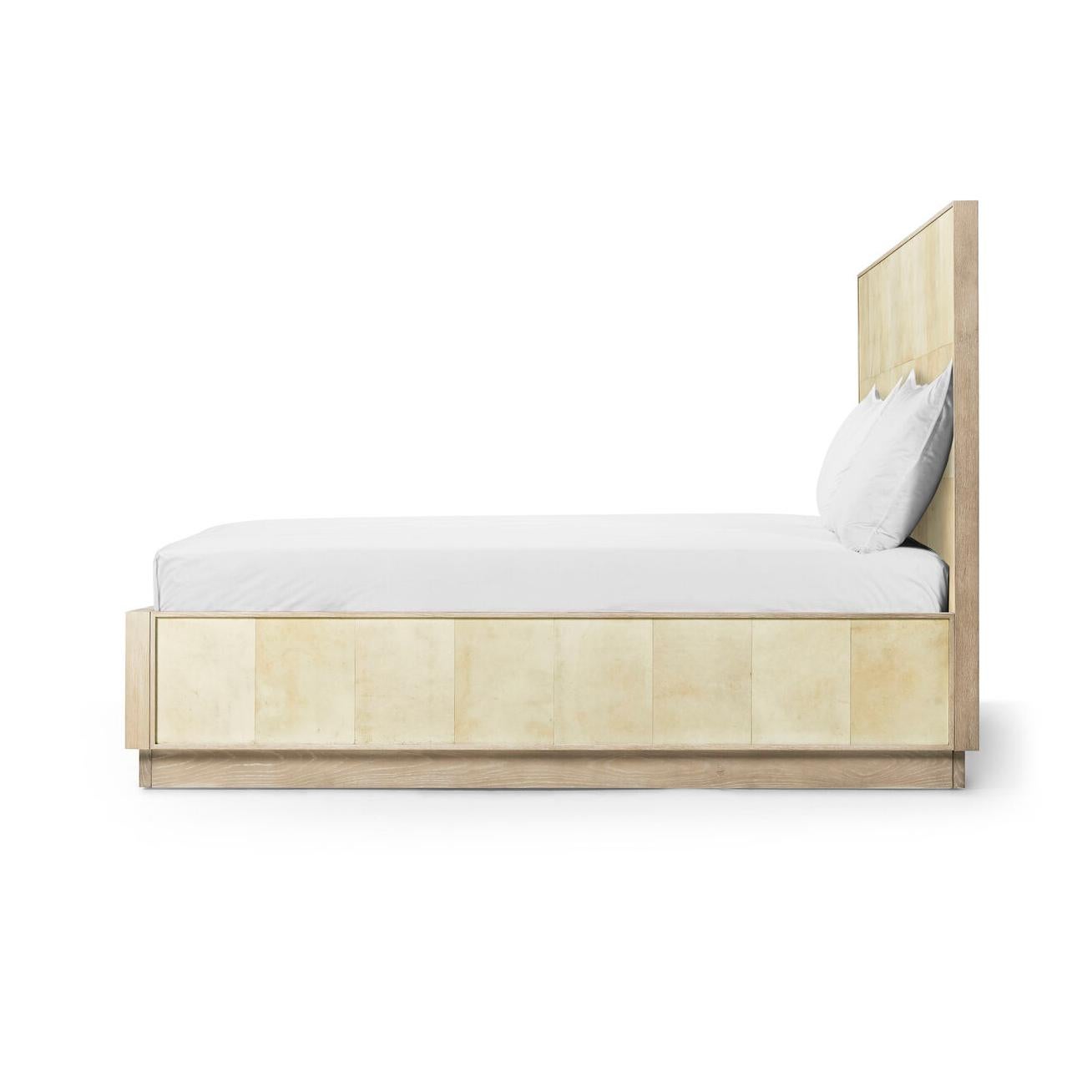 Vietnamese Organic Modern US King Bed For Sale