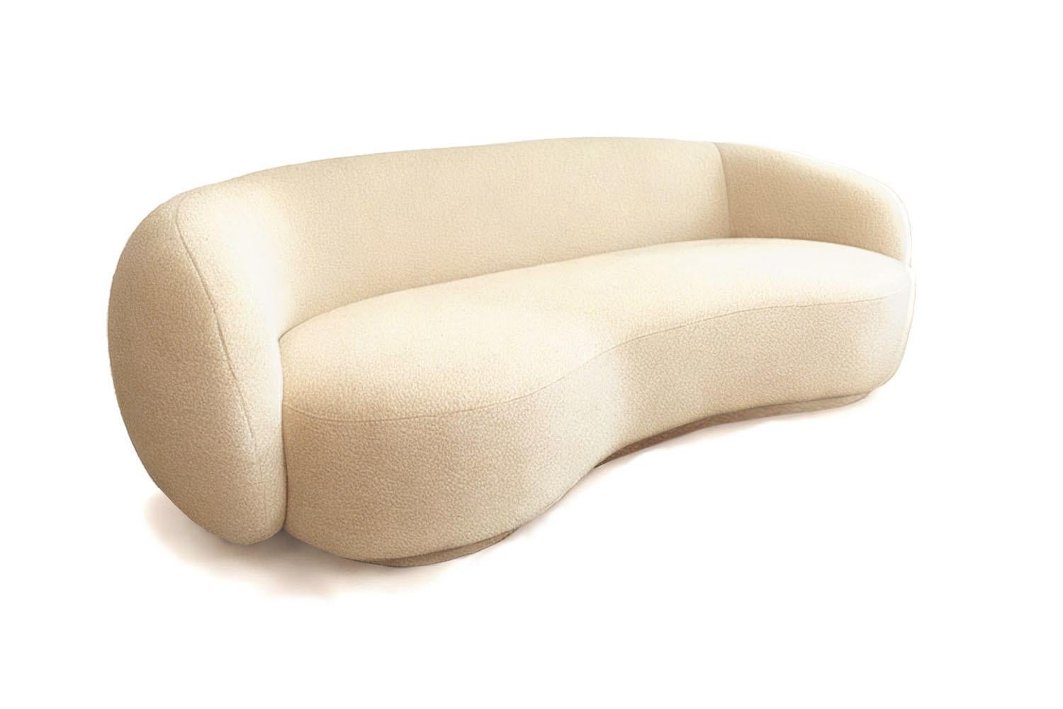 Melancholy is not sadness—it’s a depth of feeling, a space for reflection. The Melancolía Sofa embodies that quiet intensity. With its organic curves, generous proportions, and enveloping presence, it offers a place to sit, to sink, and to dwell in