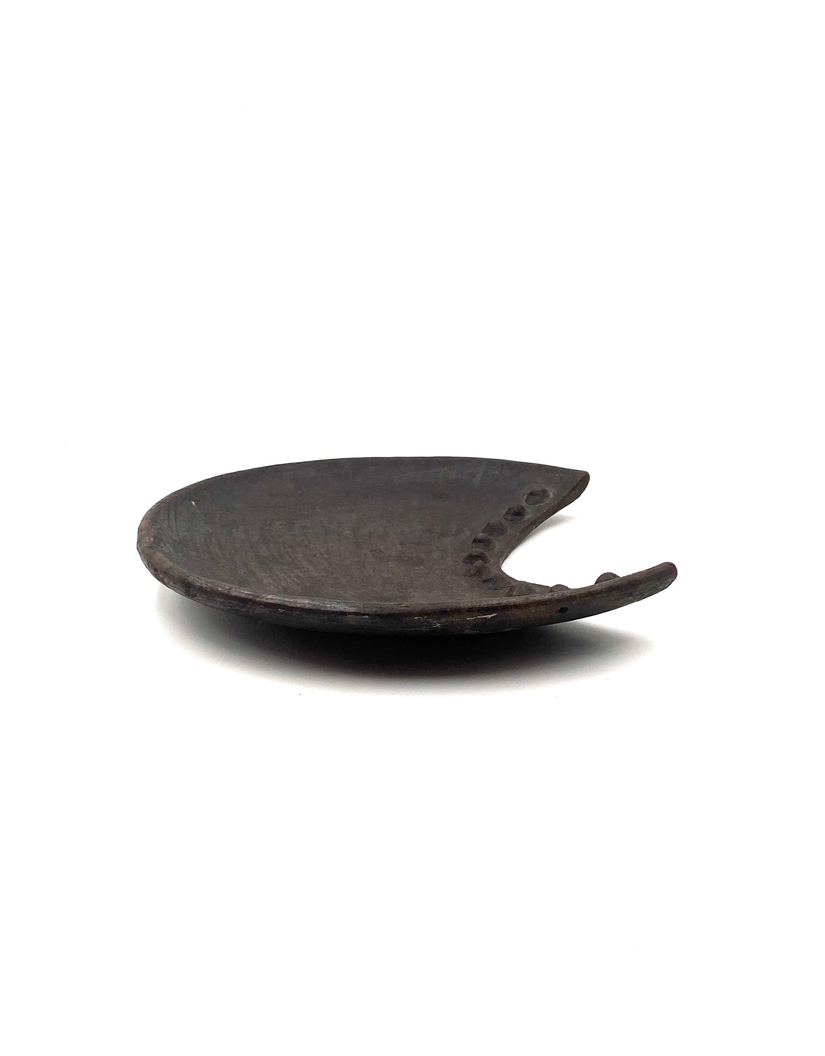 Vide poche / Organic modern wood tray, France 1960s en vente 8