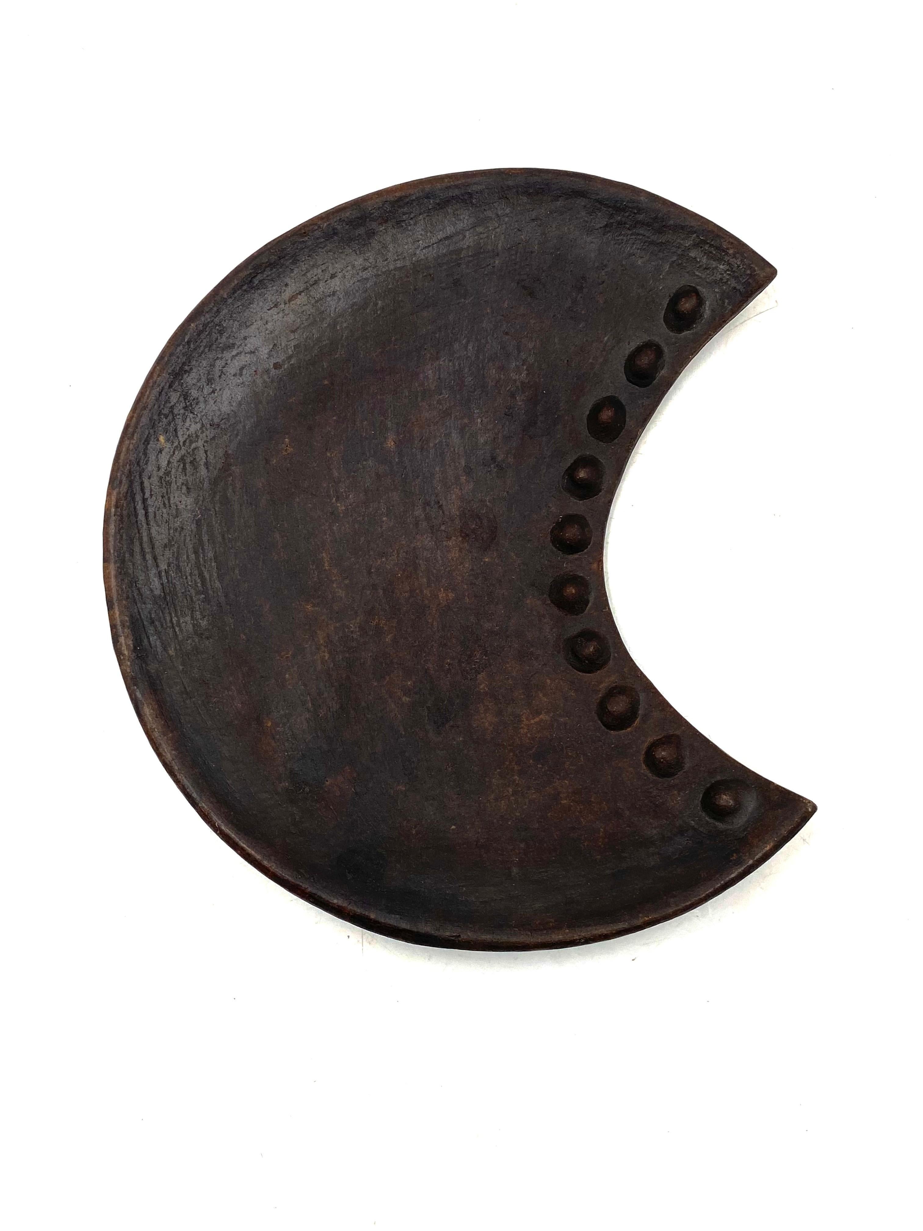 Vide poche / Organic modern wood tray, France 1960s en vente 9