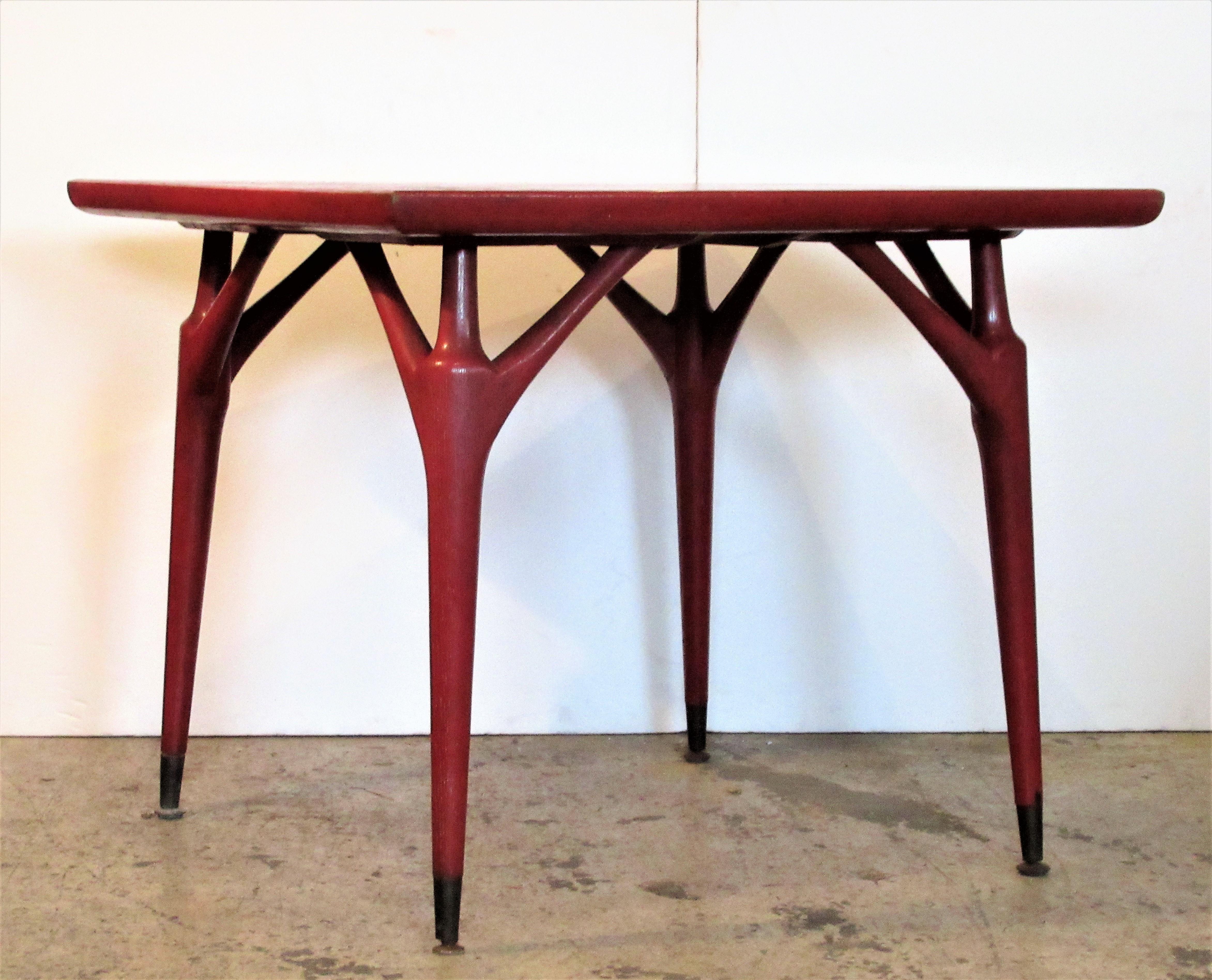 Organic Modernist Cafe Dining Table Designed by Jack Van der Molen 5