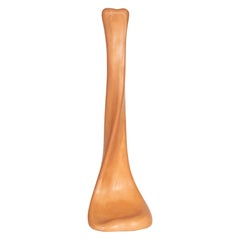 Retro Organic Modernist Terracotta "Bone" Candlestick by Elsa Peretti for Tiffany