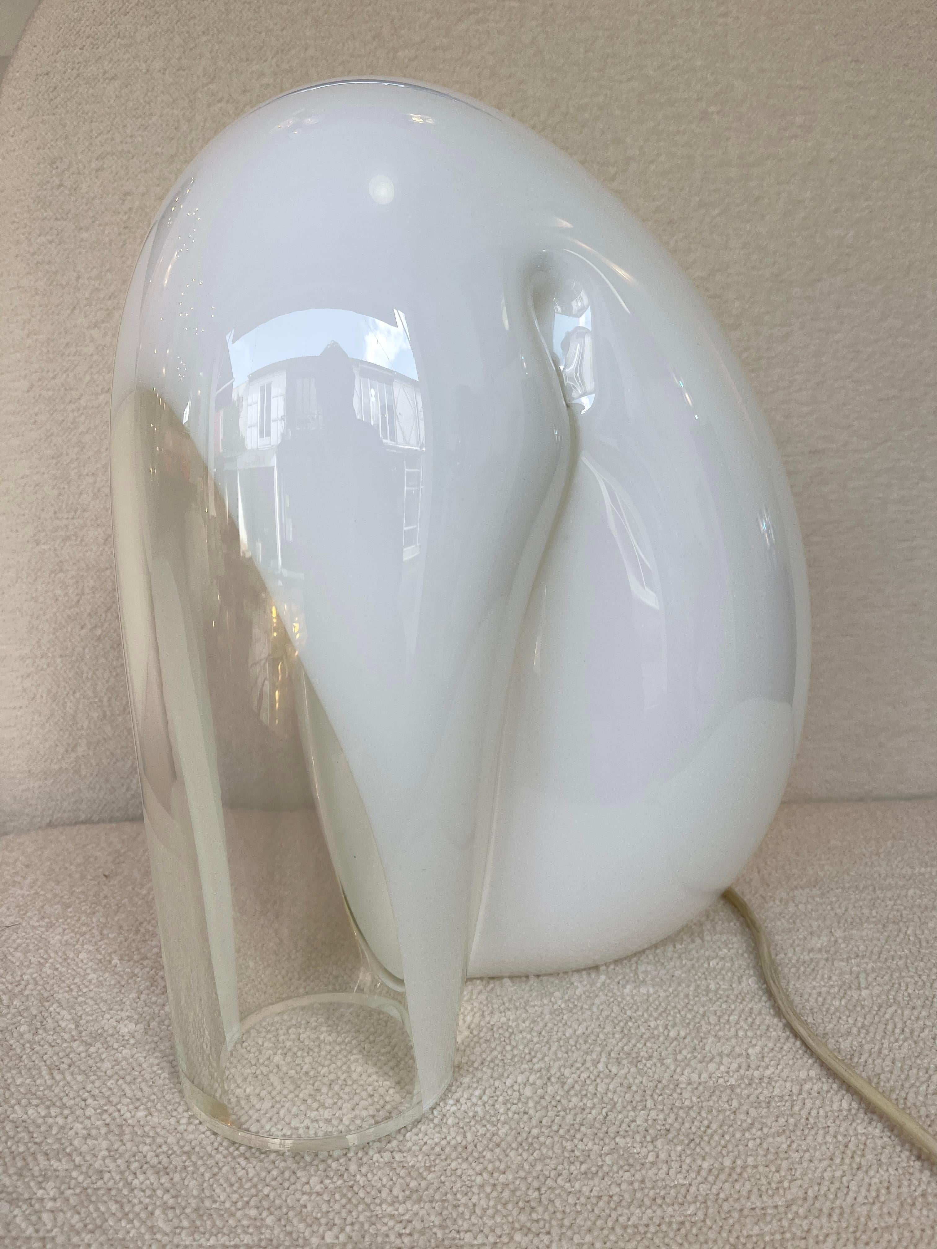 Italian Organic Murano Glass Lamp by La Murrina, Italy, 1970s