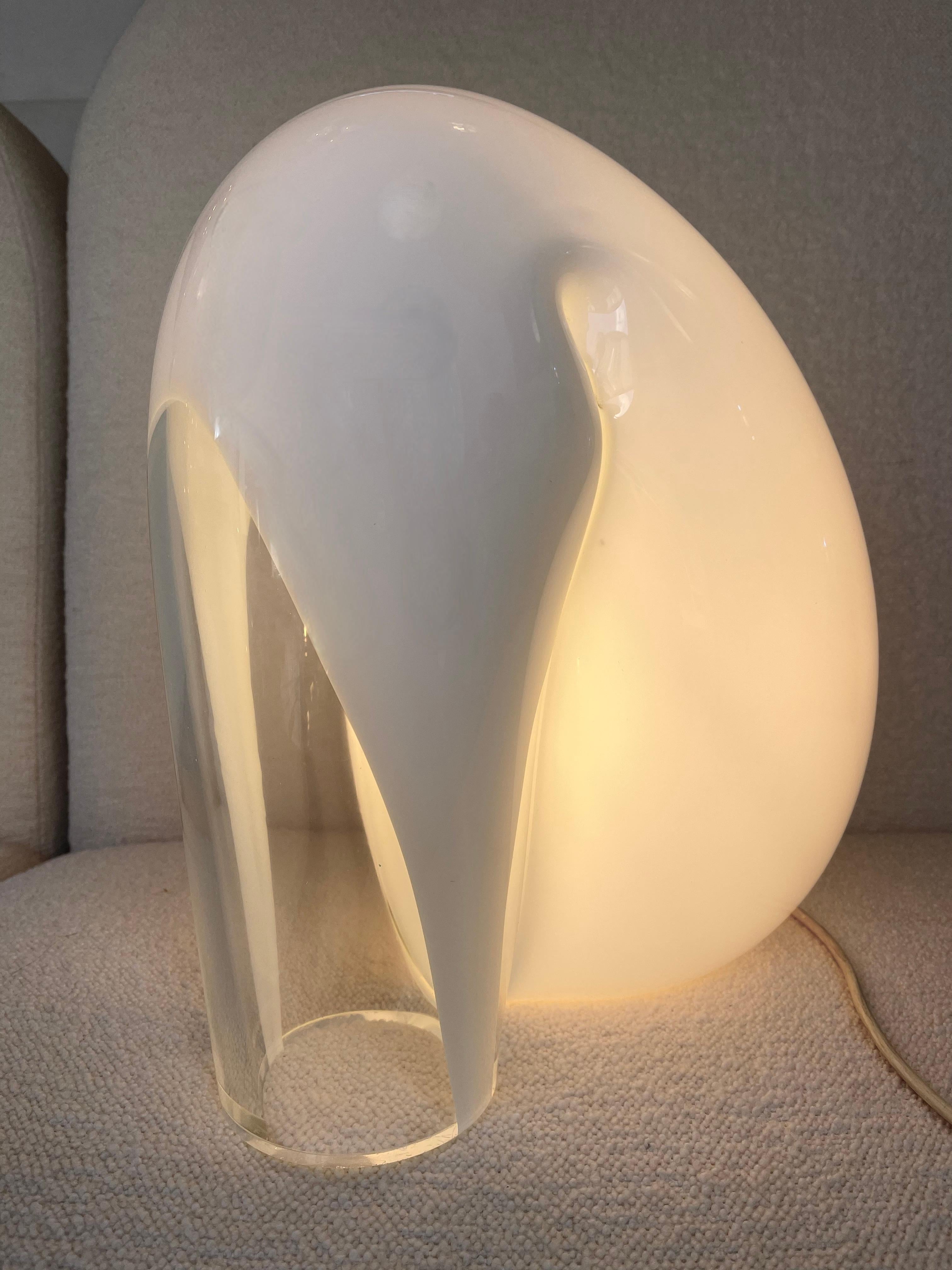 Late 20th Century Organic Murano Glass Lamp by La Murrina, Italy, 1970s