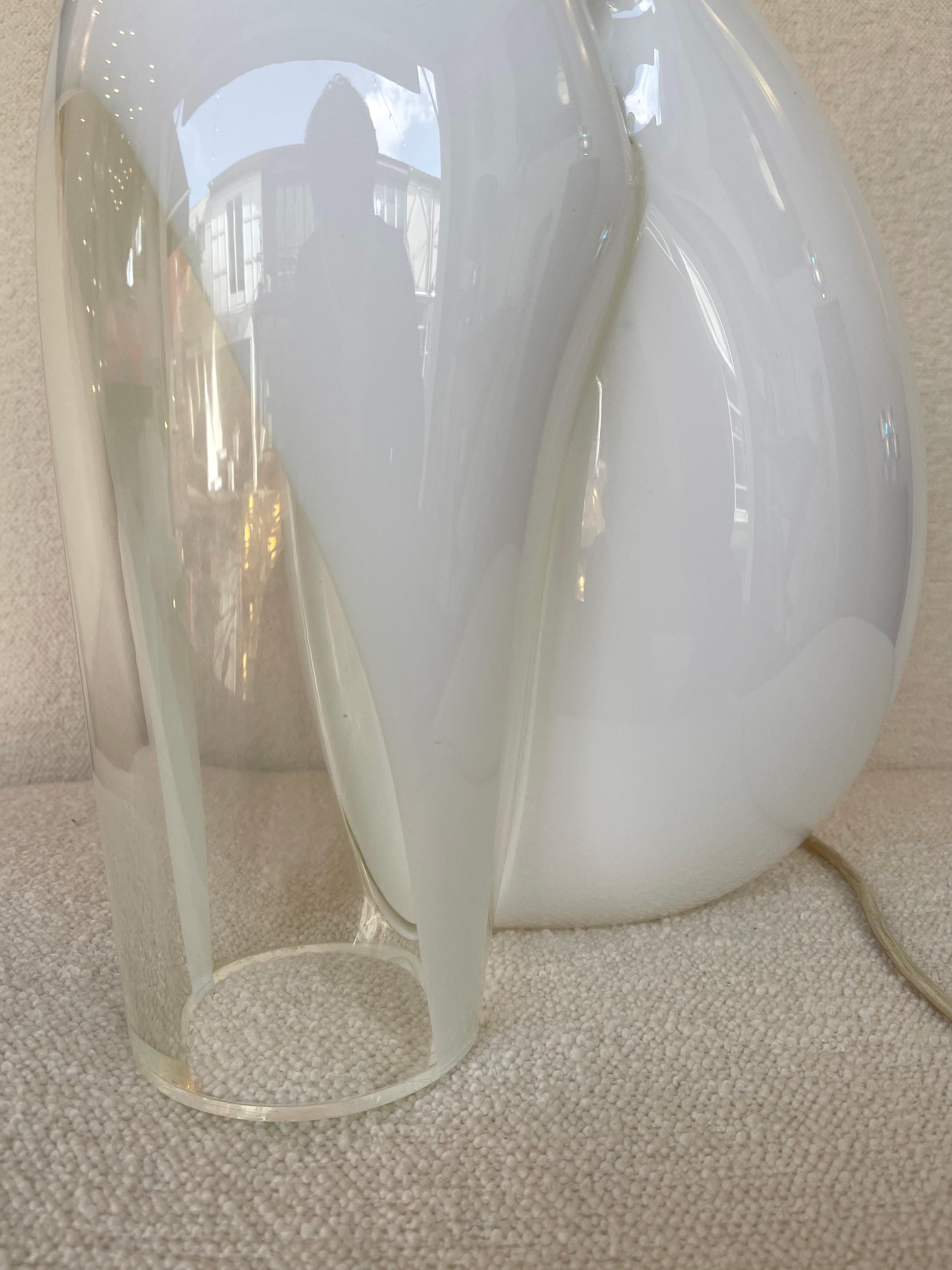 Organic Murano Glass Lamp by La Murrina, Italy, 1970s 1