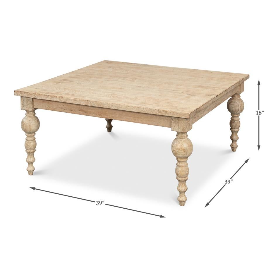 Organic Natural Coffee Table In New Condition For Sale In Westwood, NJ