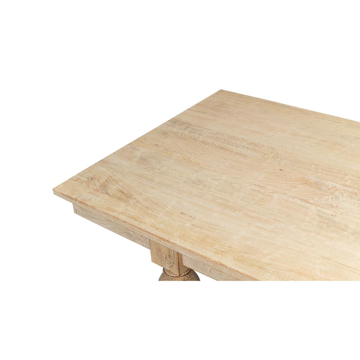 Asian Organic Natural Dining Table For Sale