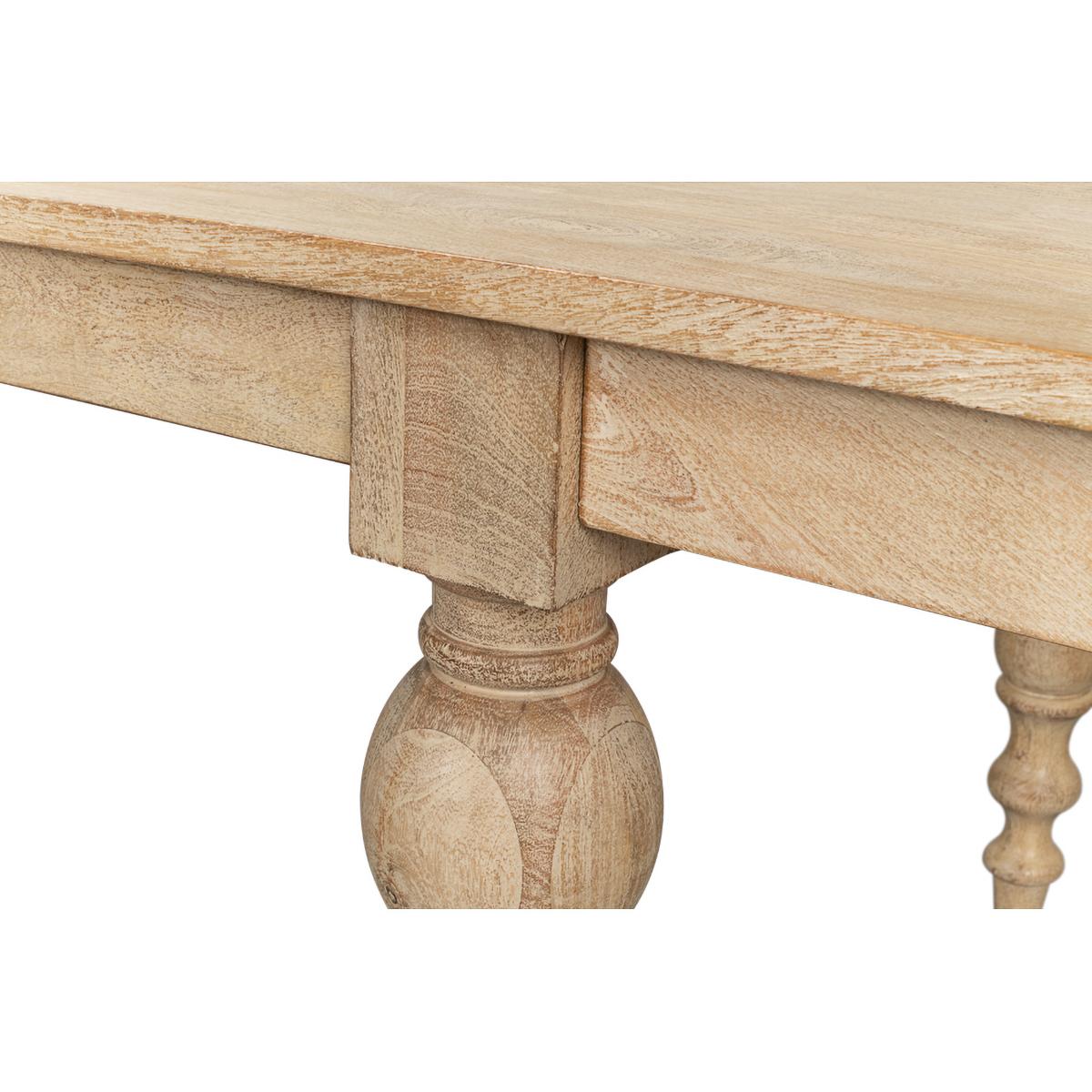 Organic Natural Dining Table In New Condition For Sale In Westwood, NJ