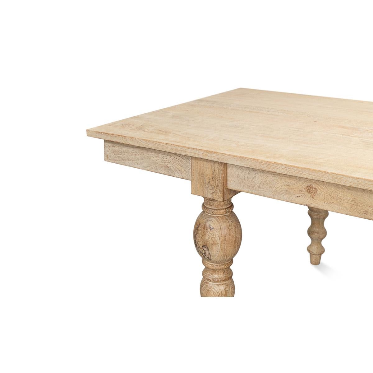 Organic Natural Dining Table For Sale 2