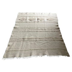 Organic Natural Sheep Wool Blanket 