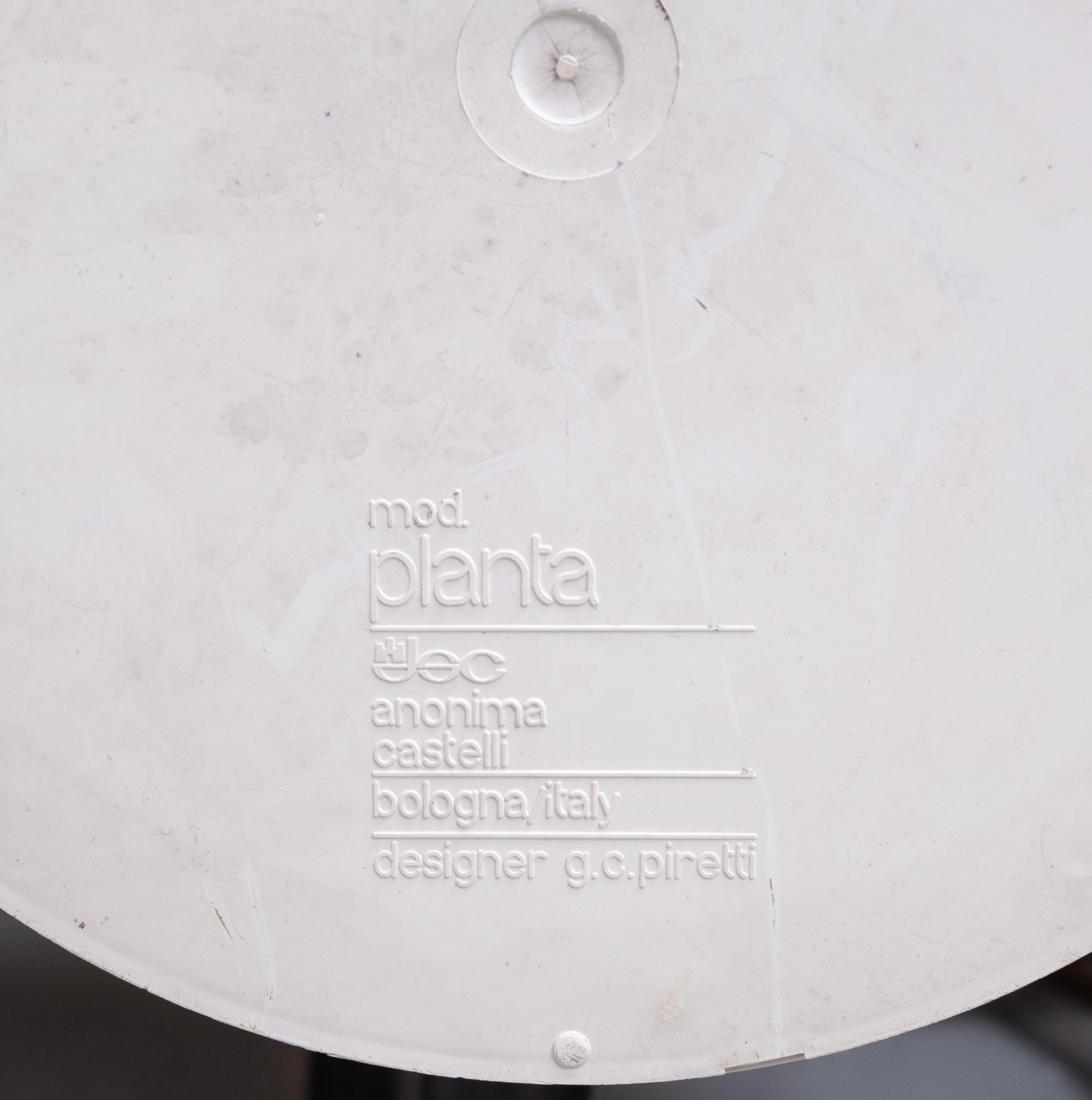 Fine XX secolo Appendiabiti a piantana Organic Planta di Giancarlo Piretti per Castelli, anni '70 in vendita