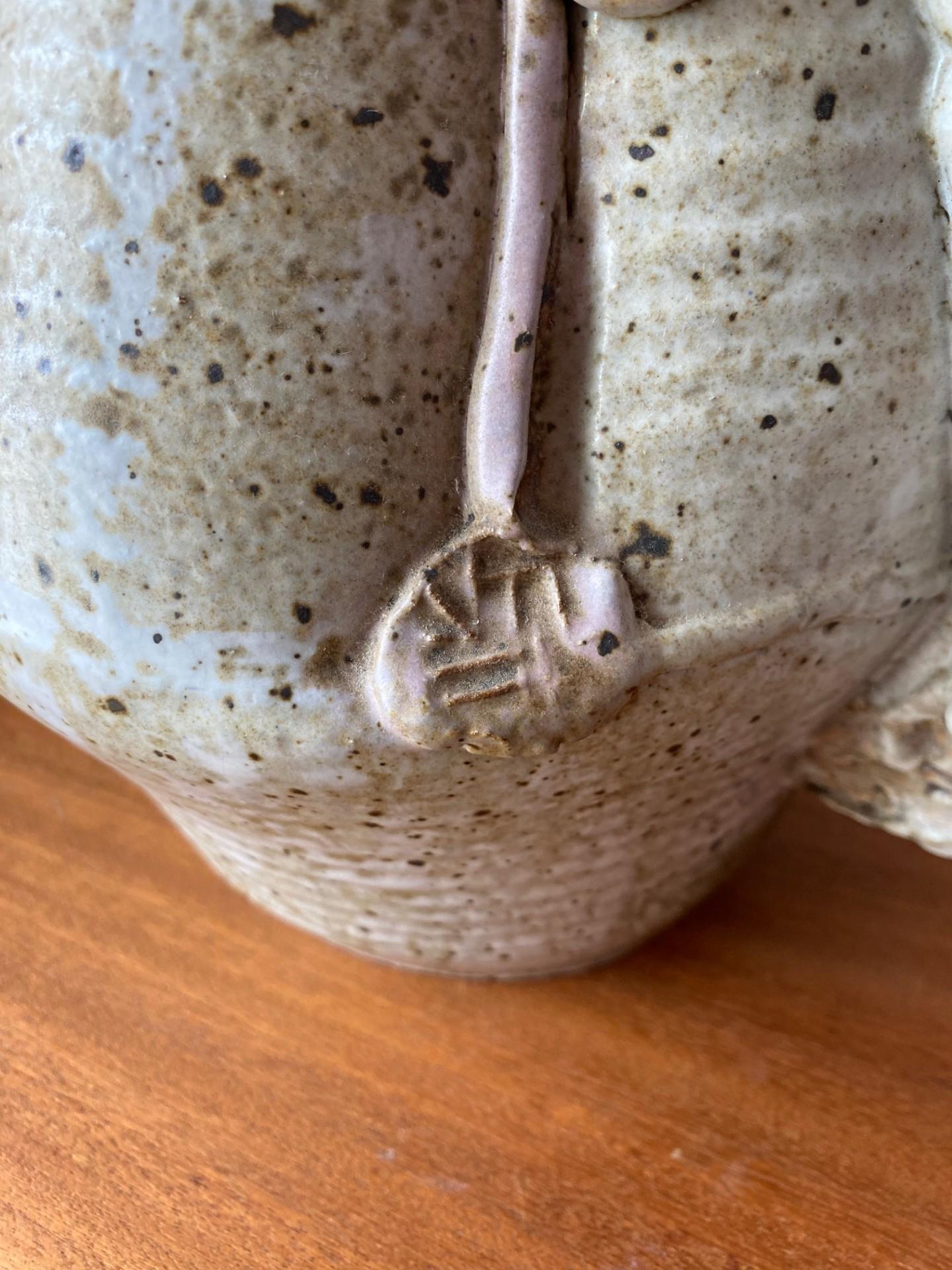 Surrealistische Keramik-Skulptur der Organischen Postmoderne im Angebot 5