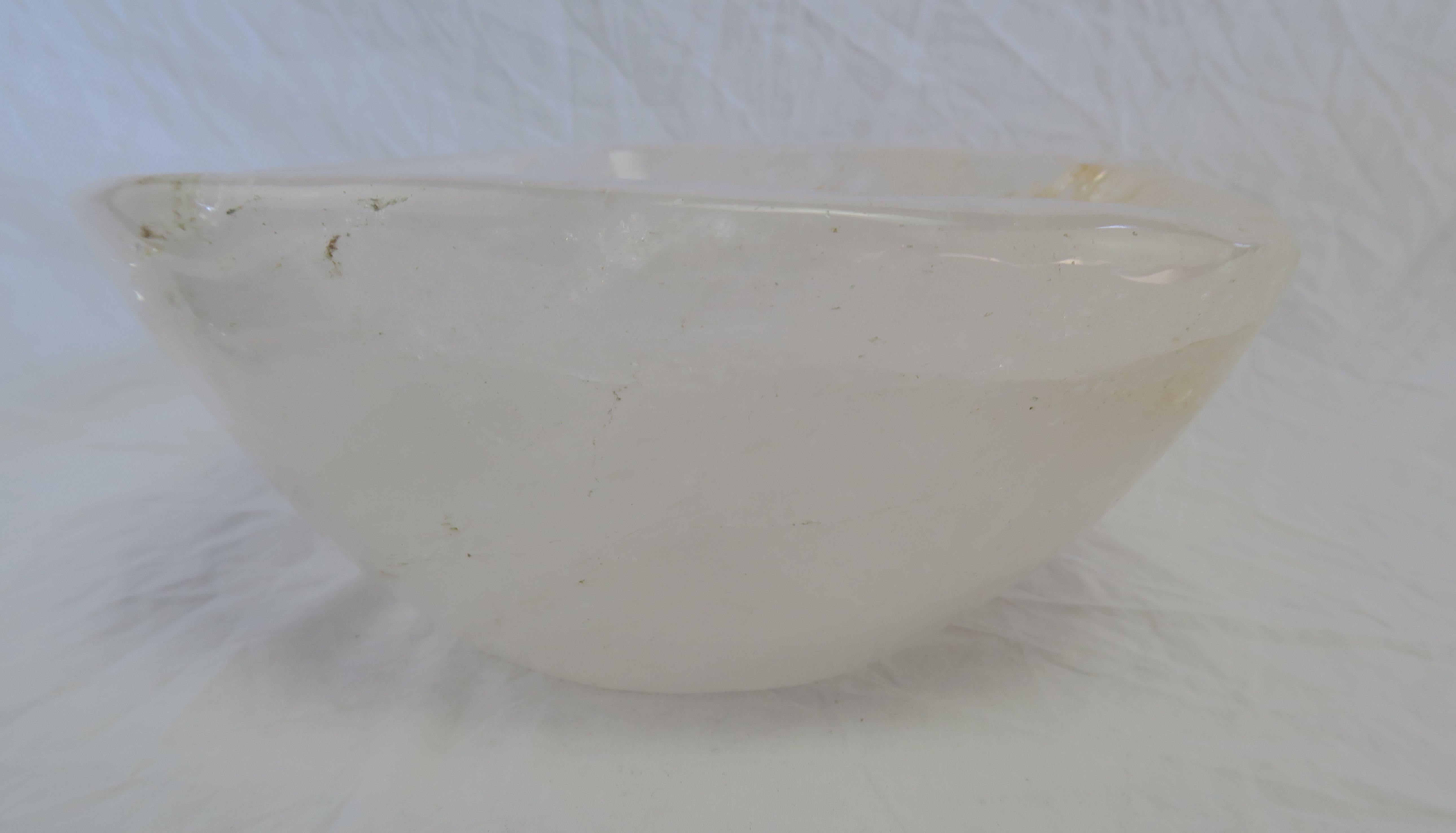 Organic Modern Organic Rock Crystal Bowl