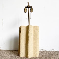Organic Sandstone Cement 7 Point Star Table Lamp