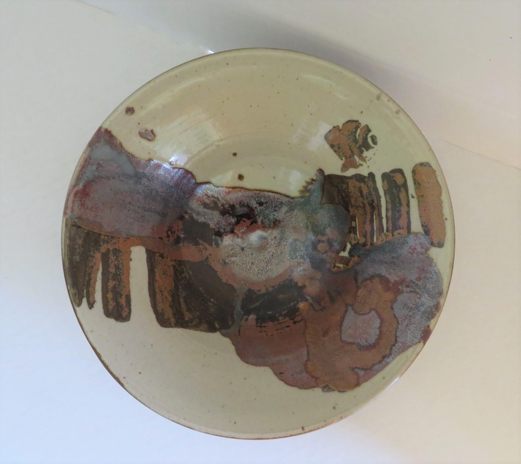  Organic Scandinavian Modern Ceramic Bowl by Carl Harry Stålhane for Designhuset For Sale 6