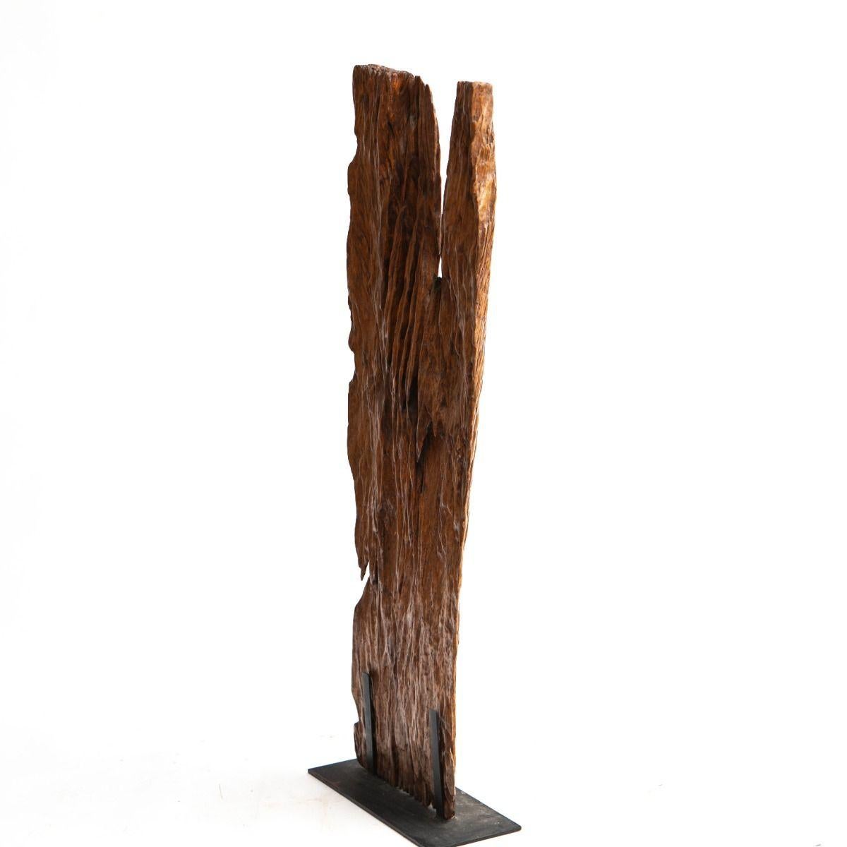Métal Sculpture organique en bois dur de Narra des Philippines en vente