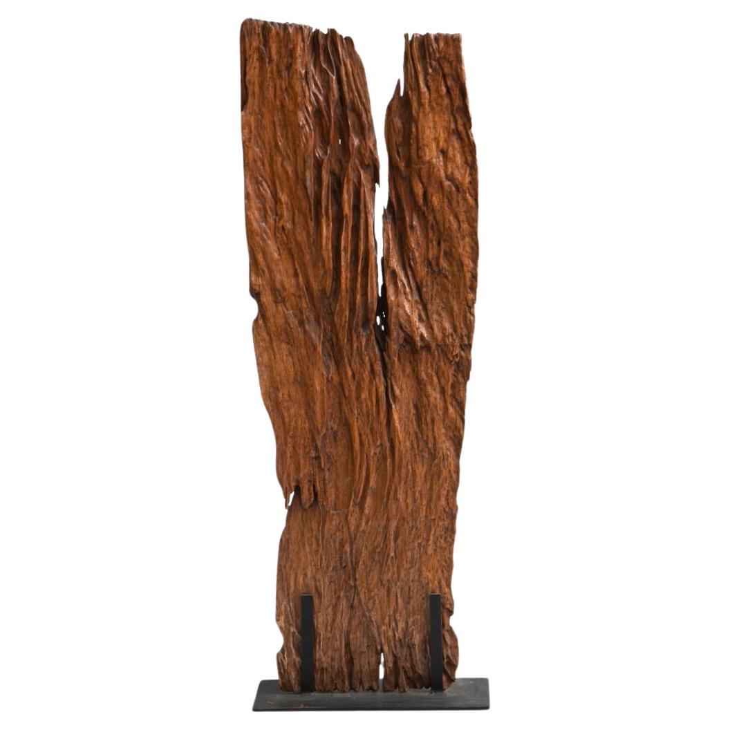 Sculpture organique en bois dur de Narra des Philippines en vente
