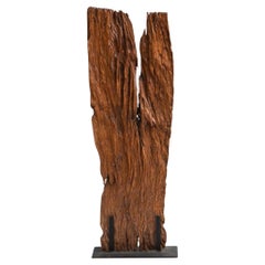 Escultura orgánica en madera dura de Narra de Filipinas