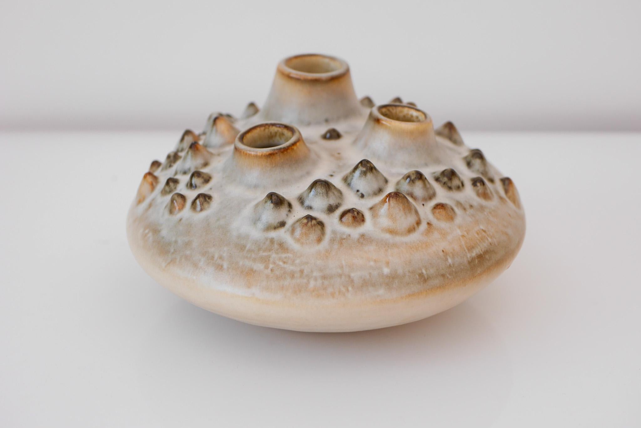 Vaso organico 'Sea Urchin' di Einar Johansen per Soholm, Danimarca in vendita 6