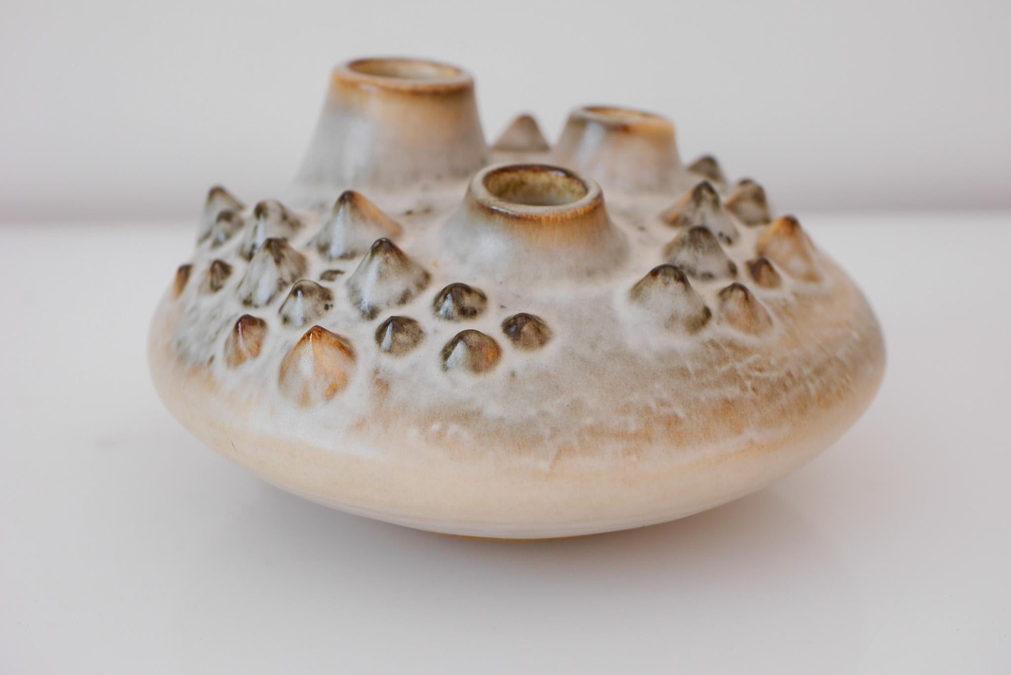 Vaso organico 'Sea Urchin' di Einar Johansen per Soholm, Danimarca in vendita 7