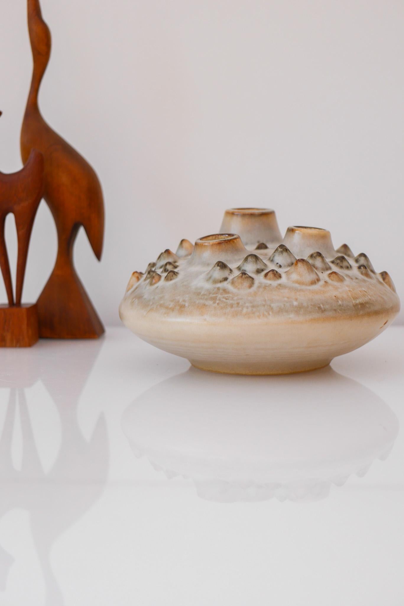 Vaso organico 'Sea Urchin' di Einar Johansen per Soholm, Danimarca in vendita 10