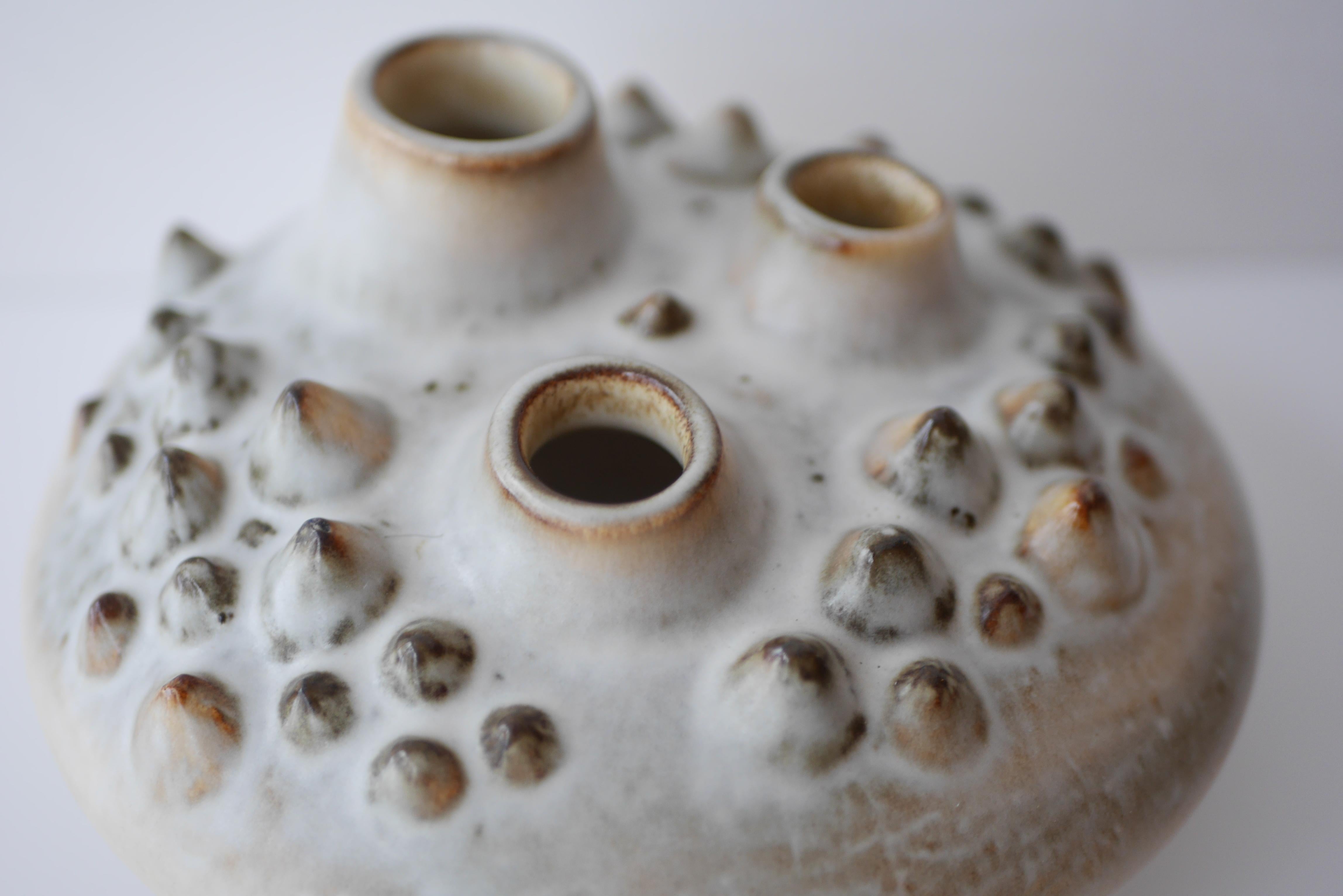Danish Organic 'Sea Urchin' vase by Einar Johansen for Soholm, Denmark For Sale