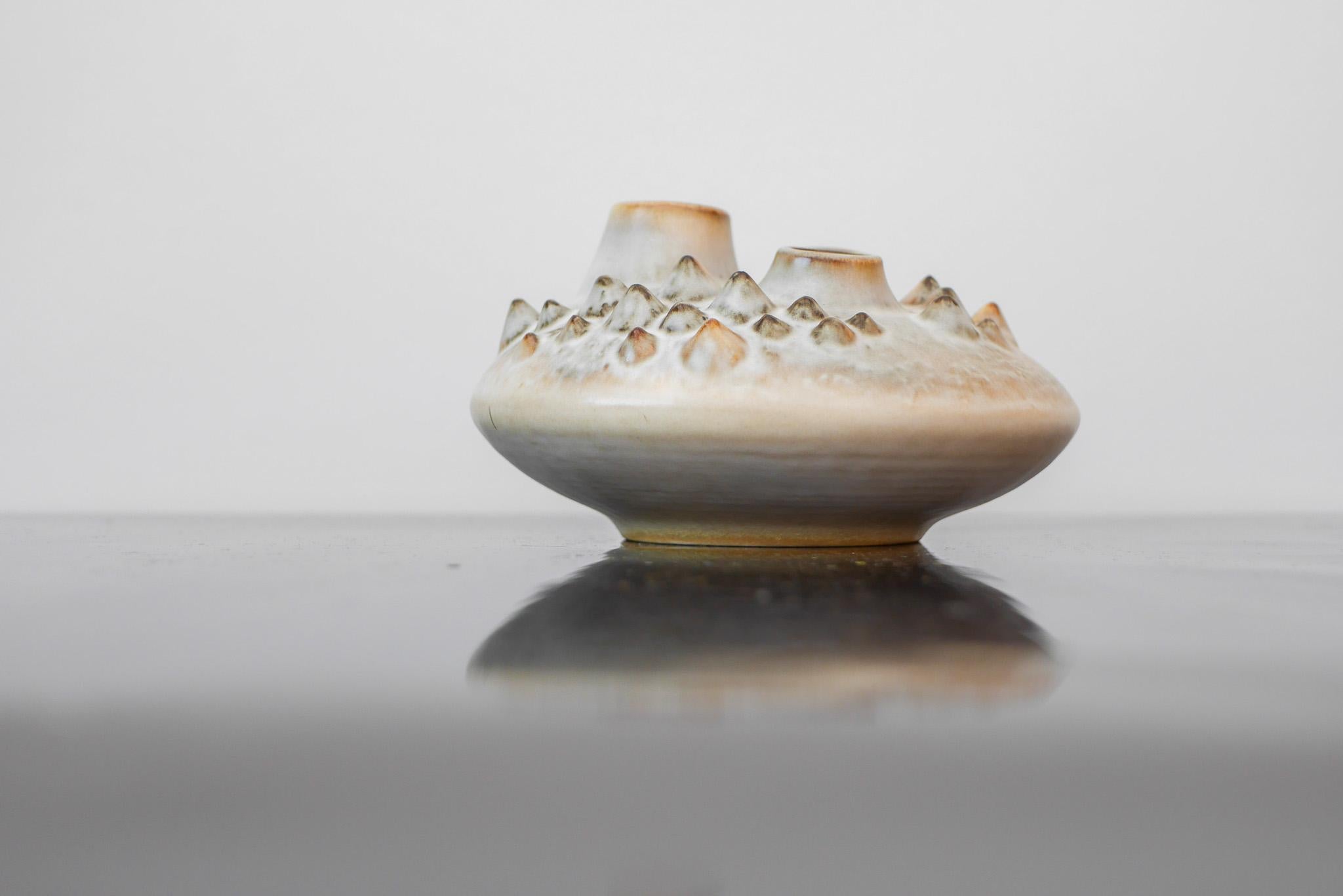 Metà XX secolo Vaso organico 'Sea Urchin' di Einar Johansen per Soholm, Danimarca in vendita