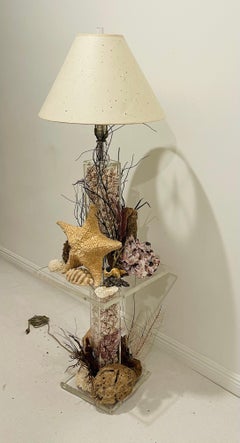 Organic Sea World Sea Shell Floor Lamp
