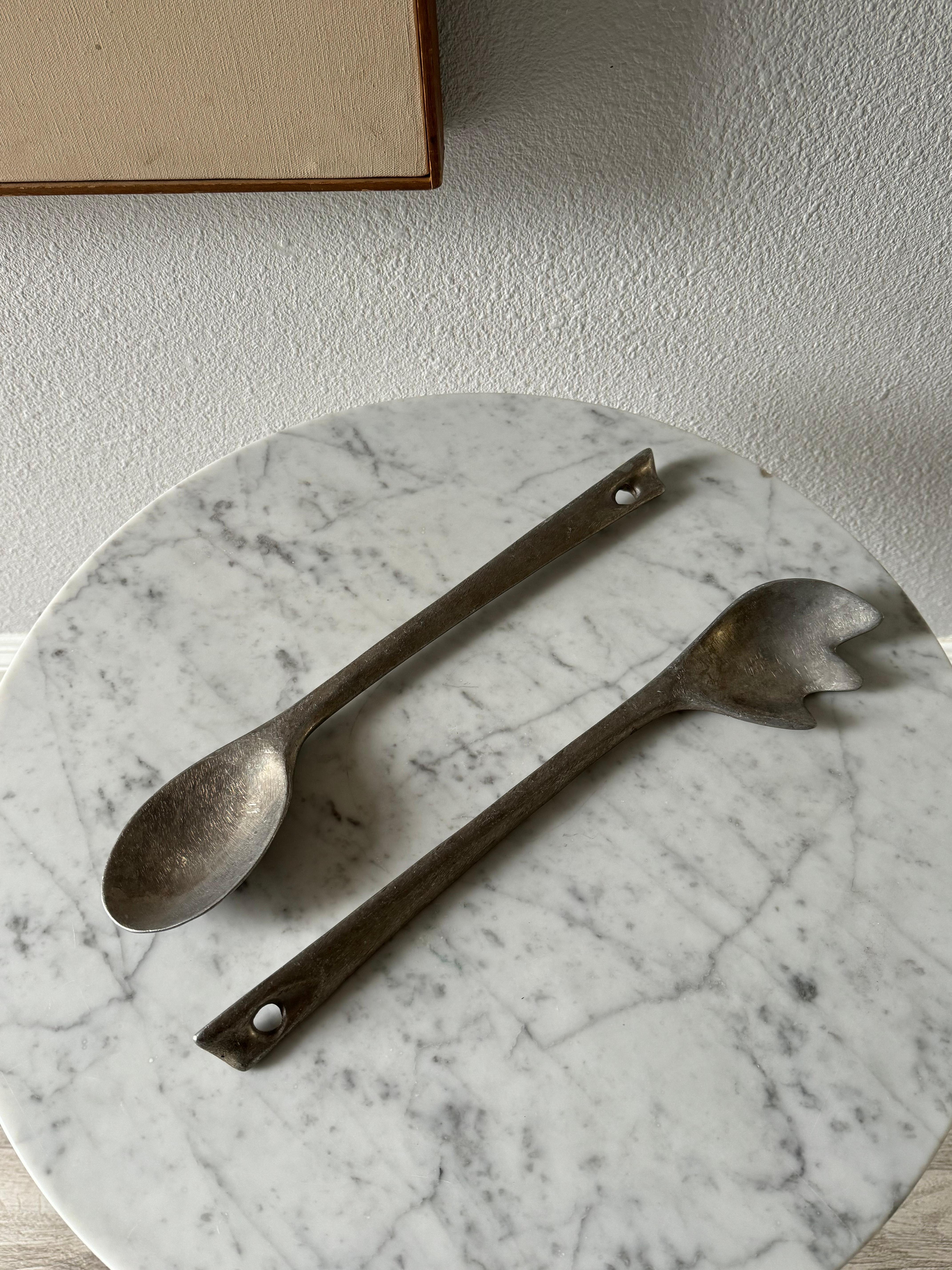 American Organic Serving Tools By Bruce Fox, USA Circa 1970s For Sale