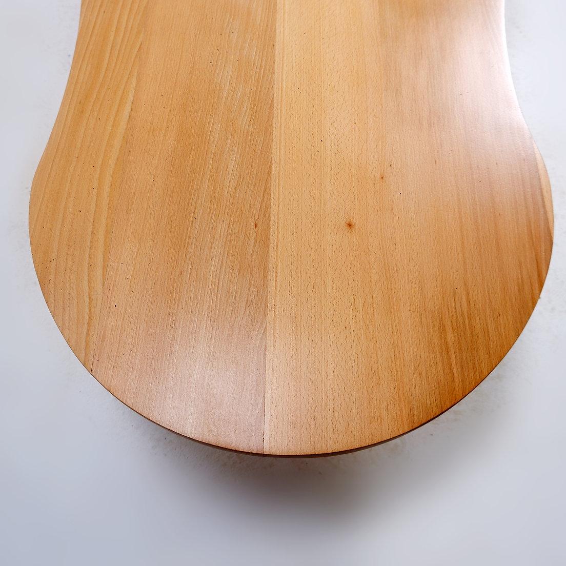Bois Table basse de forme organique en vente
