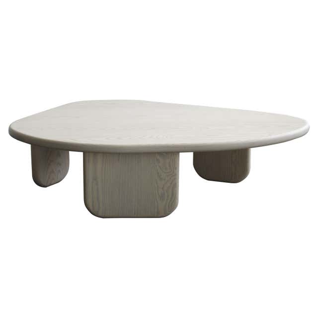 Organic Shaped Steel Coffee Table