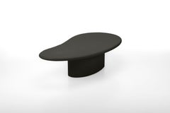 Customizable Handmade Plaster Textured Coffee Table, Organic Shape, A130